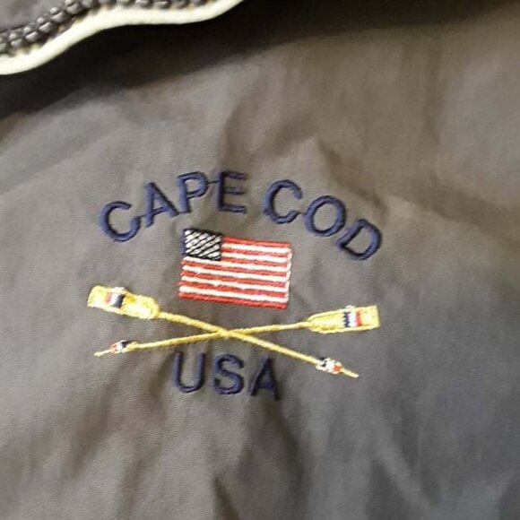 Imagine Outerwear Cape Cod Logo Size M, Lined, Men's Zip Up Jacket, Gray - Picture 2 of 5